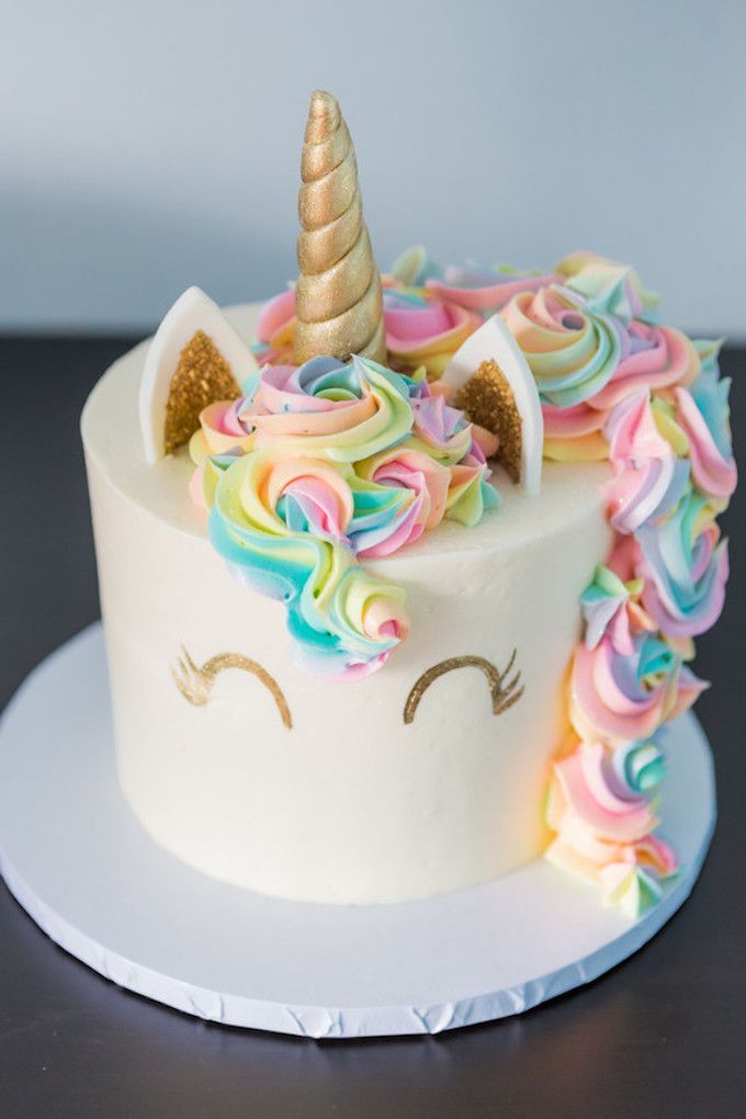 Unicorn Masalı Pastası — özel tasarım doğum günü pastası